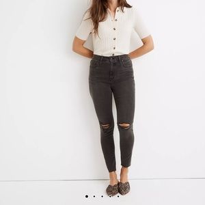 NWT Curvy HR Skinny Jeans in Black Sea size28